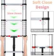 Yvan 12.5 FT One Button Retraction Ladder