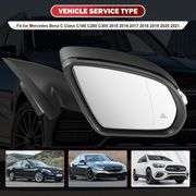 Right Passenger Side Mirror for 2015-2021 C Class