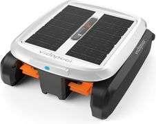 Solar Auto Robotic Pool Skimmer, Dual Mode, White