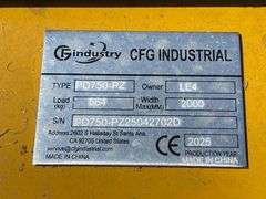 2025 CFG PD750-PZ Skid Steer Post Driver