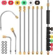 Gutter Cleaning Tools, 10 Pack 9 FT Extension Wand
