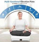 POWET Vibration Plate Exercise Machine, 99 Speeds
