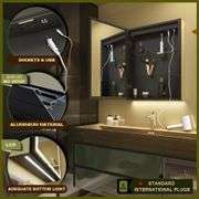 LED Medicine Mirror Cabinet, Anti-Fog (20 * 28 in)