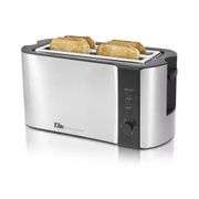 Unbranded 4-Slice Steel Long Slot Toaster