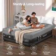 Queen Air Mattress with Built-in Pump, 18"