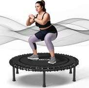 BCAN Mini Trampoline, 40"/48" Fitness Rebounder