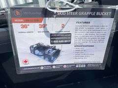 2025 Wolverine GB-11-72W Skid Steer Grapple Bucket