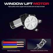 Front Driver Side Power Window Regulator w/Motor