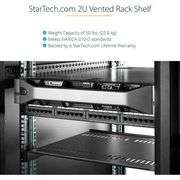 StarTech 2U 16in Vented Rack Shelf