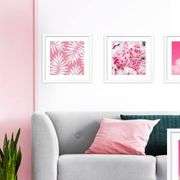 14x14 White Frame Mat for 10x10 Photo