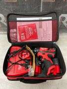 Milwaukee Cordless Screwdriver Set, Battery & Case