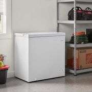 7.0 cu. ft. Chest Freezer w/ LED Light in White