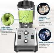 OMMO Blender 1800PW, 68oz for Shakes/Smoothies