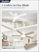 42 Inch Ceiling Fan with Lights & Remote
