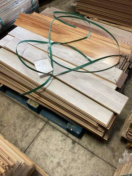 Approx. 150 Sq. Ft. of Various Color Flooring- Approx. 110 Planks image