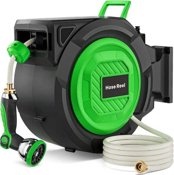 Retractable Hose Reel, 1/2 in x 100 ft image