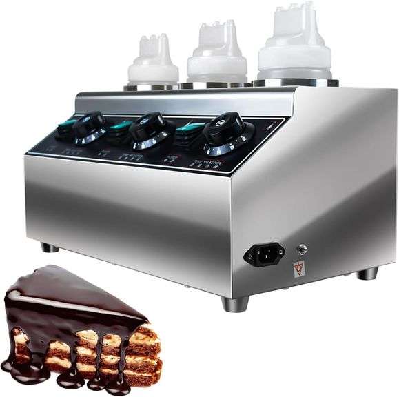 KOOTEN Electric Cheese Sauce Warmer 0.68x3 Qt