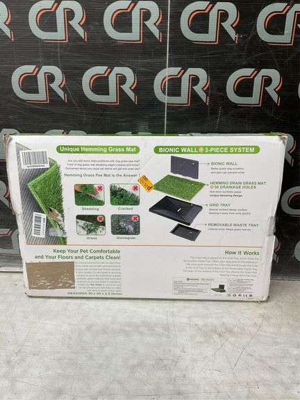 Hompet Dog Potty, 2 Pcs Artificial Grass Pads