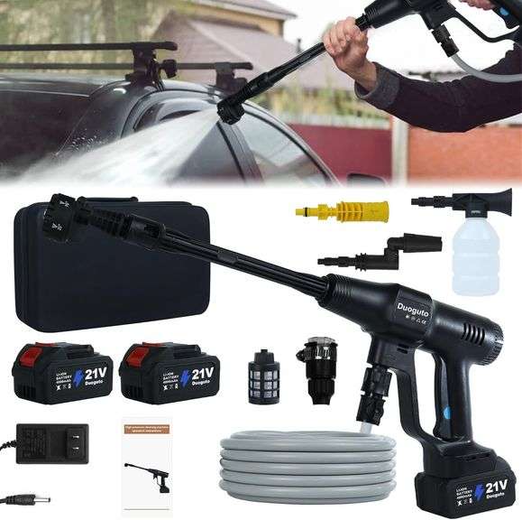 1450 PSI Cordless Pressure Washer, Battery Powered image