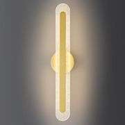 Gold Wall Scones 22.8Inch Hardwired LED Lamps