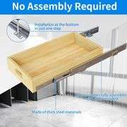 Pull Out Organizer, 12 W x 21 D Wood Drawer