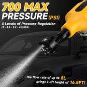 Cordless Pressure Washer 700 PSI Portable Handheld