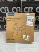 Toilet Seat Risers, Fits Any, 400lb, Adjustable