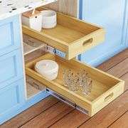 Pull Out Organizer, 12 W x 21 D Wood Drawer
