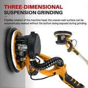 Drywall Sander - Popcorn Ceiling Tool with Vacuum