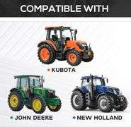 3 Pt Hitch w/ 2" Receiver for Cat 1 Tractor