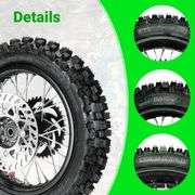 12' Rear Wheel 80/100-12 3.00-12 Dirt Bike Tire