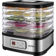 OSTBA Food Dehydrator, Adjustable Temp & Timer