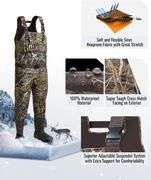 TIDEWE Hunting Wader, 5mm Neoprene, Waterproof