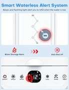 Portable AC, 4 Modes, 3 Speeds, 2.4-Gal Tank