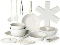 20 Pcs Pots and Pans Set Non Stick, Stackable
