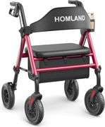 Walkers for Seniors, Foldable Rollator, 8" Wheels