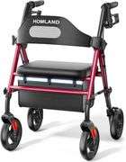 Foldable Rollator, 8' Wheels, 350 lb. Capacity