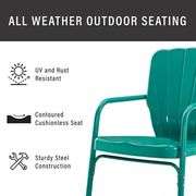 Crosley Furniture Ridgeland Metal Patio Chair