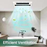 Exhaust Fan with Light & Heater, 4 in 1, 1900W