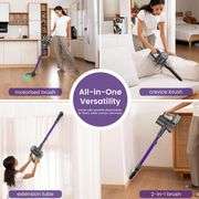 Cordless Vacuum, 40KPA/35Mins, Green LED Light