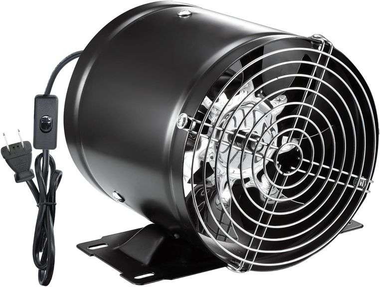 6in Inline Duct Fan, High Air Flow Extractor image