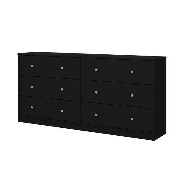 Portland 6-Drawer Dresser 26.89x56.34x12.46 image