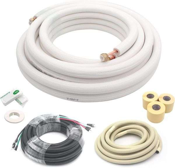 TAUROX 25FT Mini Split Line Set 1/4" & 3/8" image
