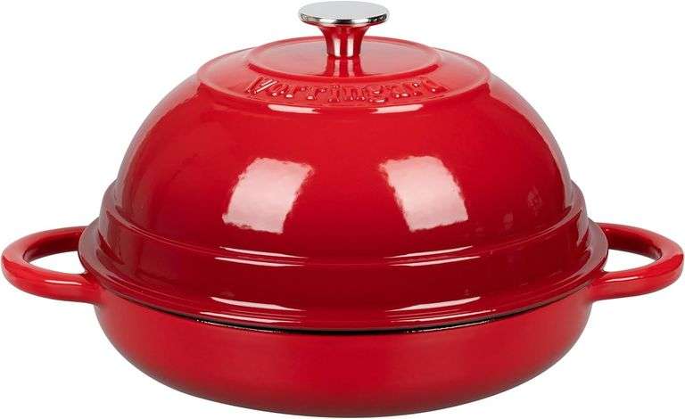 Dutch Oven Pot, 6 Quart, Red image