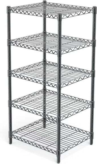 5 Tier Grey Storage Racks and Shelving - Heavy image