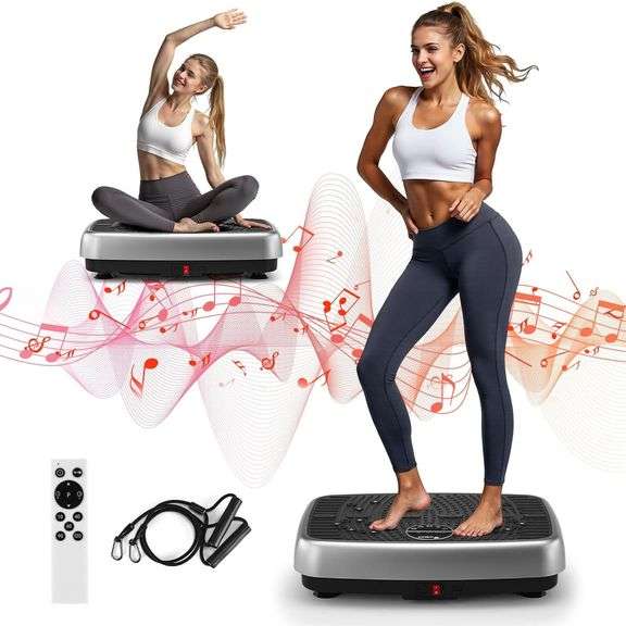 Vibration Plate Exercise Machine, 2025 Upg... image