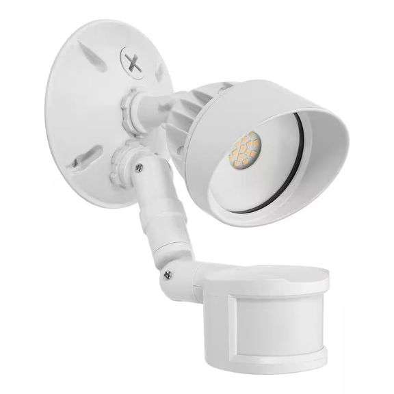 13W White LED Security Flood Light, 3000K Motion image