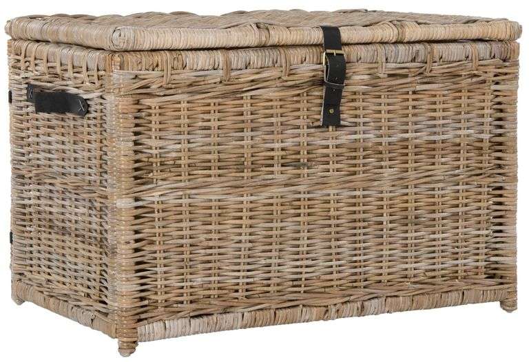 happimess 6.69-cu ft Natural Rattan Storage Trunk image