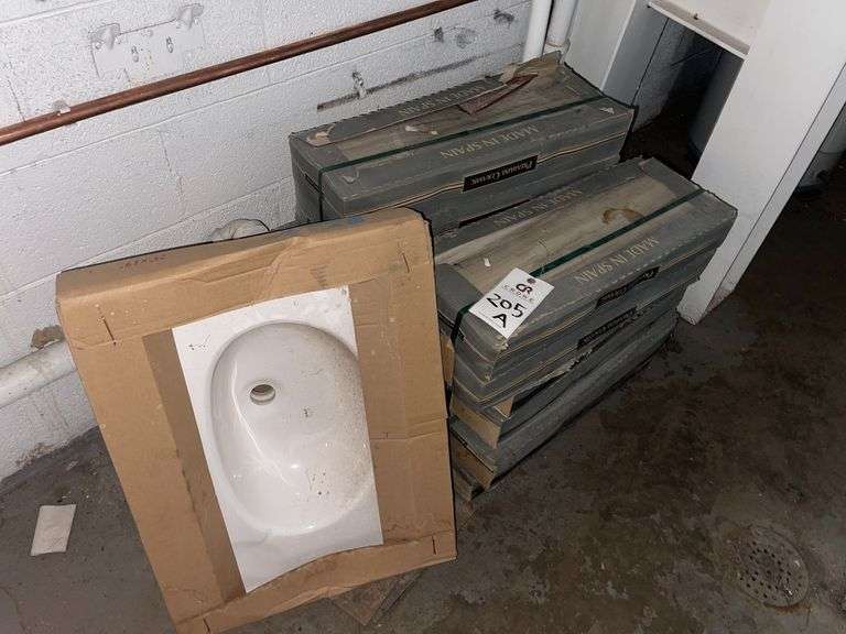 Premium Ceramic Floor Tile and Sink image
