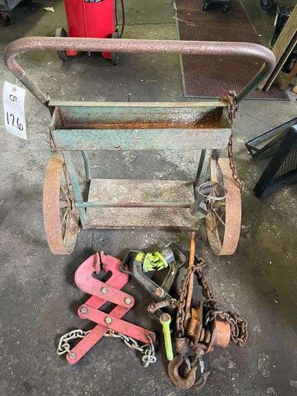 Torch Cart, Lifting Clamps, Heavy Duty Lifting Strap image